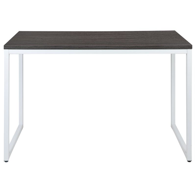 Flash Furniture Tiverton Office Computer Desk and Home Office Desk - 47" Long (Gray/White) image number 5