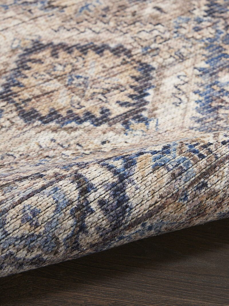 Machine Washable Series 1 SR103 Ivory 2'2" x 8' Rug