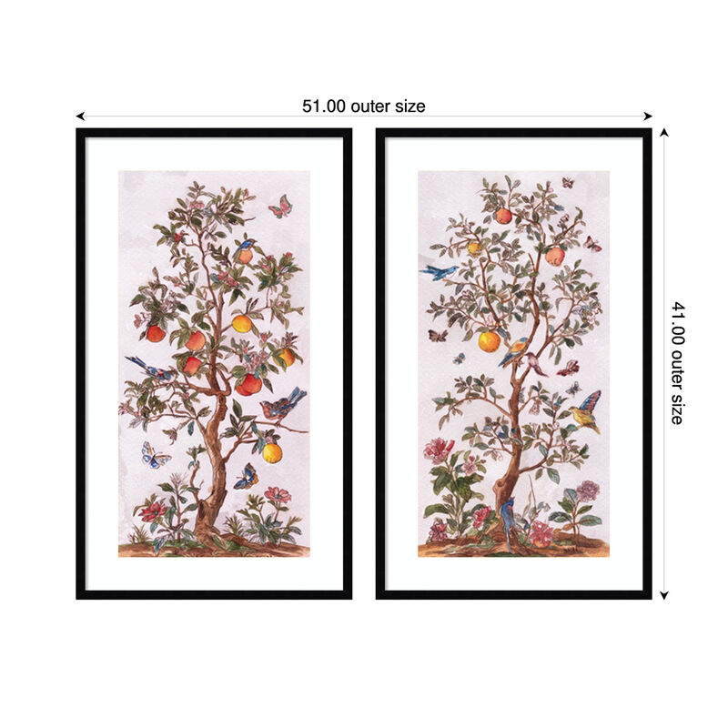 Citrus Aviary I & II 2 Piece image number 2