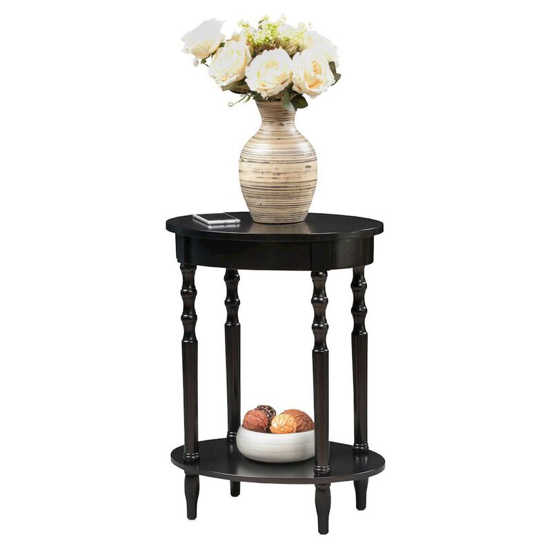 Convience Concept, Inc. Classic Accents Brandi Oval End Table with Shelf