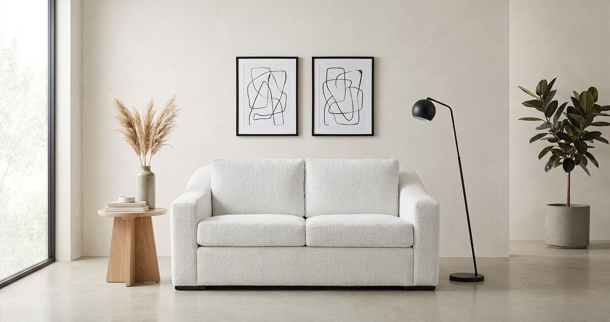 Regent Chalk Loveseat