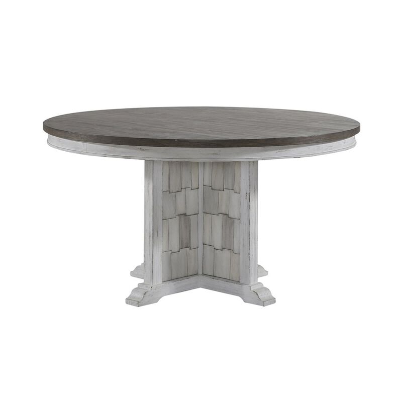 Liberty Furniture Pedestal Table Set in Pine Solids & Veneers image number 3