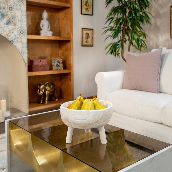 11" Decorative Bowl with Legs