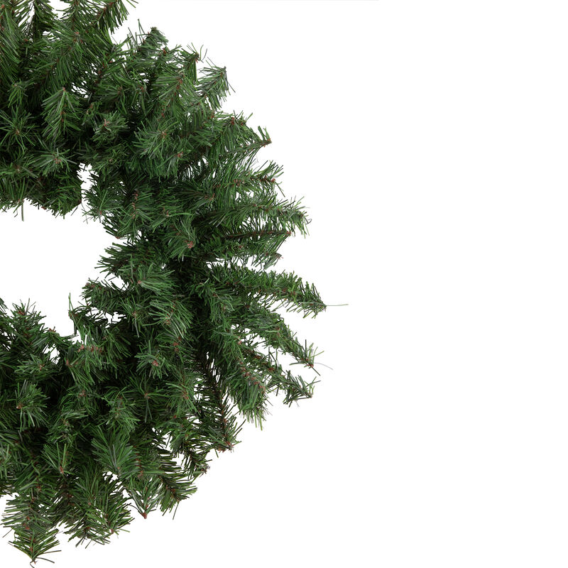 Canadian Pine Artificial Christmas Wreath  20-Inch  Unlit