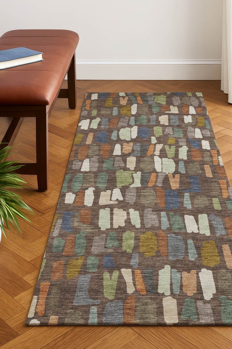 Kenner KN5 Chocolate 9' x 12' Rug image number 4