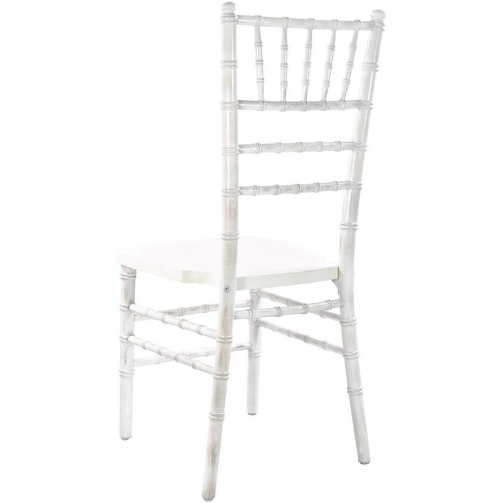 Flash Furniture Advantage Lime Wash Chiavari Chair