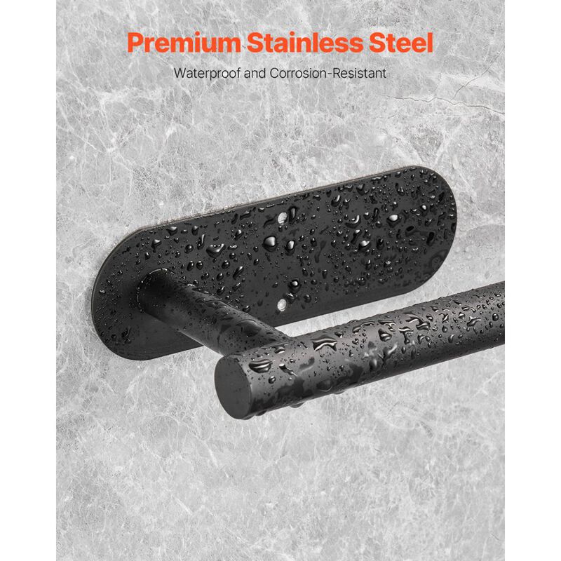 Durable Stainless Steel Paper Towel Holder for Kitchen Cabinet Mount