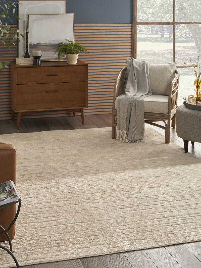 Care Free CAF04 Taupe 7'10" x 9'10" Rug