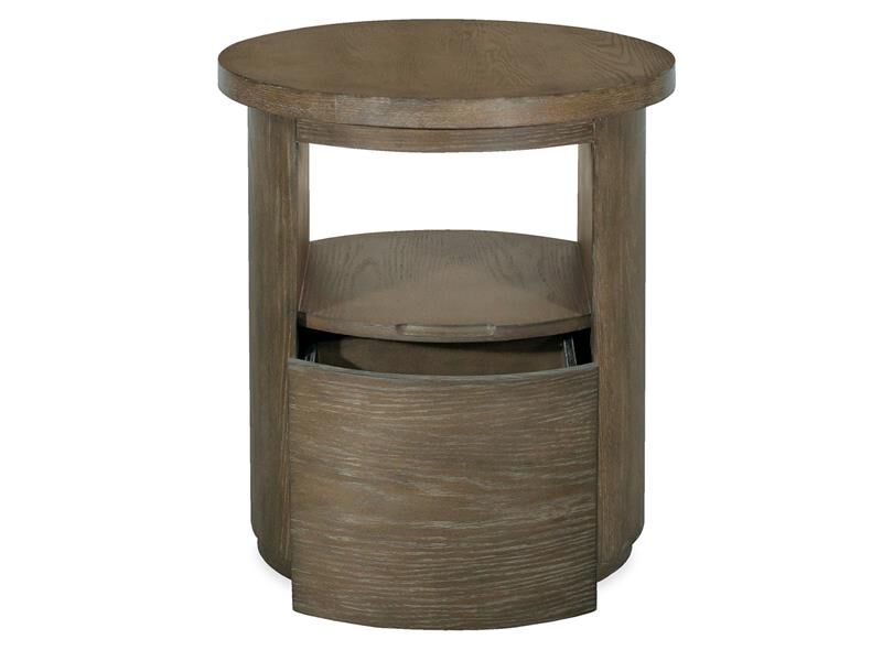Bosley Round End Table