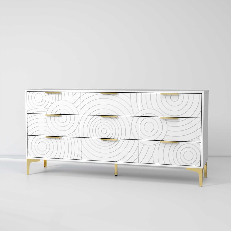 Nufmut Modern Wooden Dresser image number 4