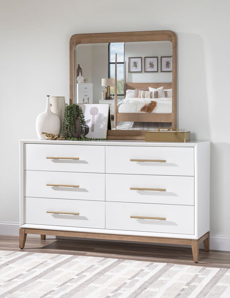Melrose Cloud White Dresser image number 1