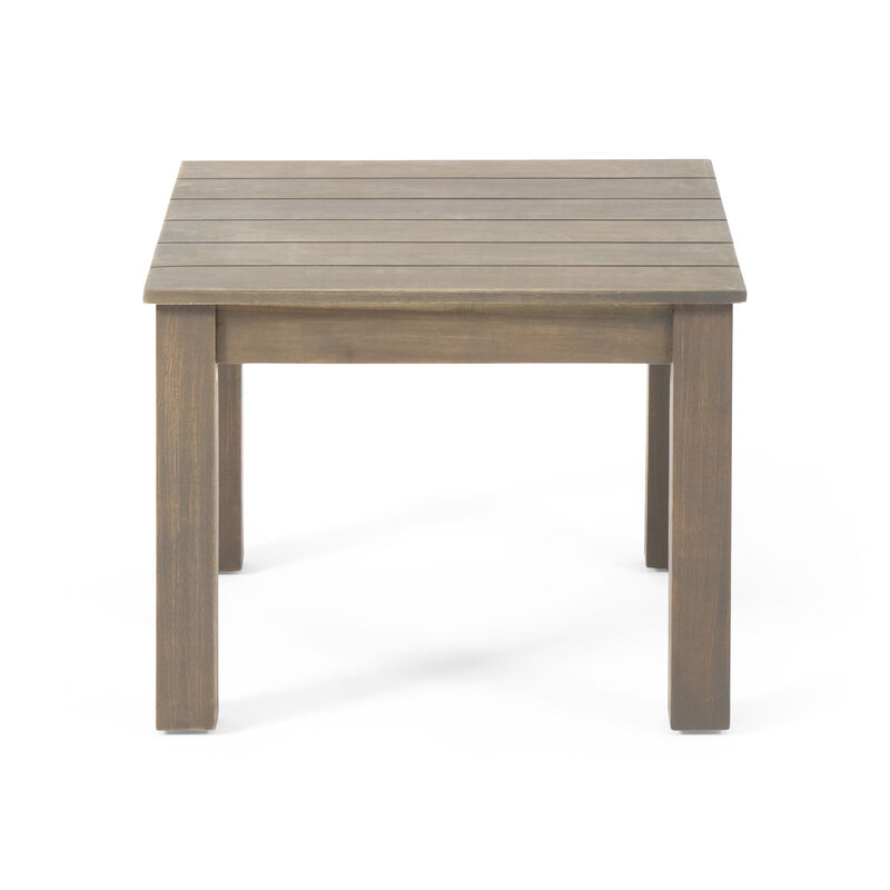 Merax Modern Wooden Square Side Table Coffee Table