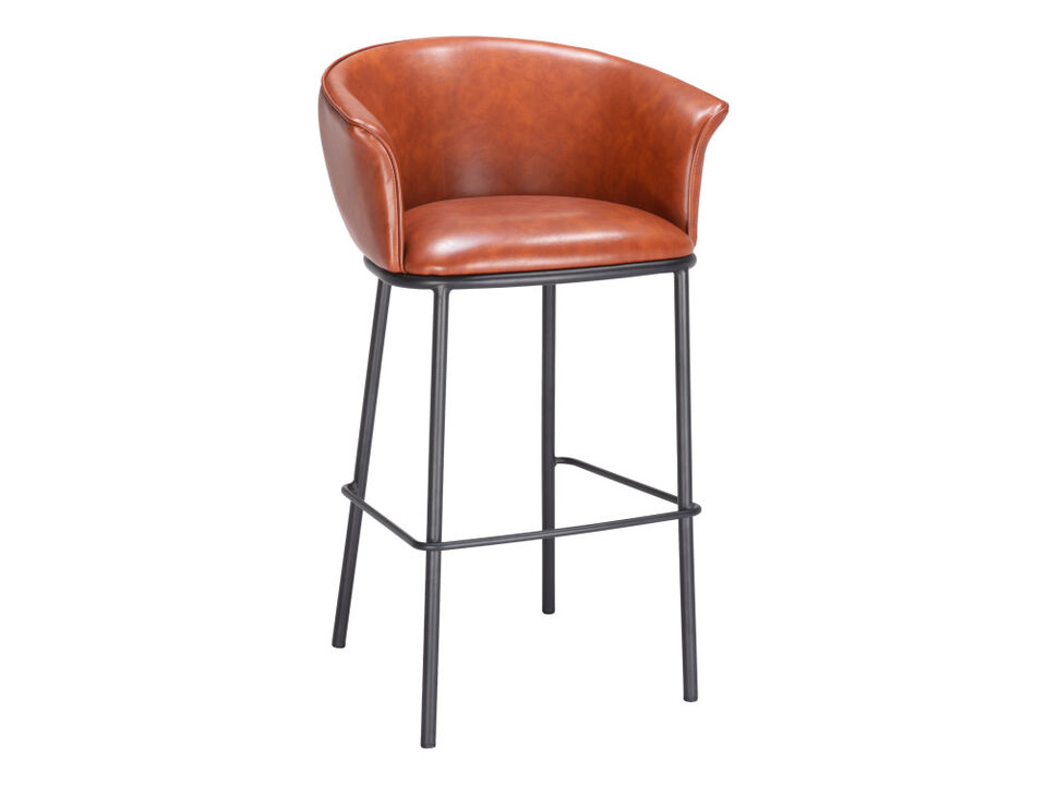Garston Barstool Brown