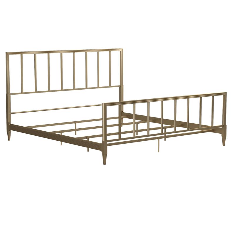 Blair Brass Metal Bed
