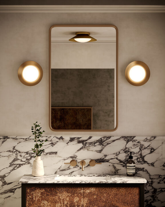 Cleo 9-in Dimmable LED Wall Sconce