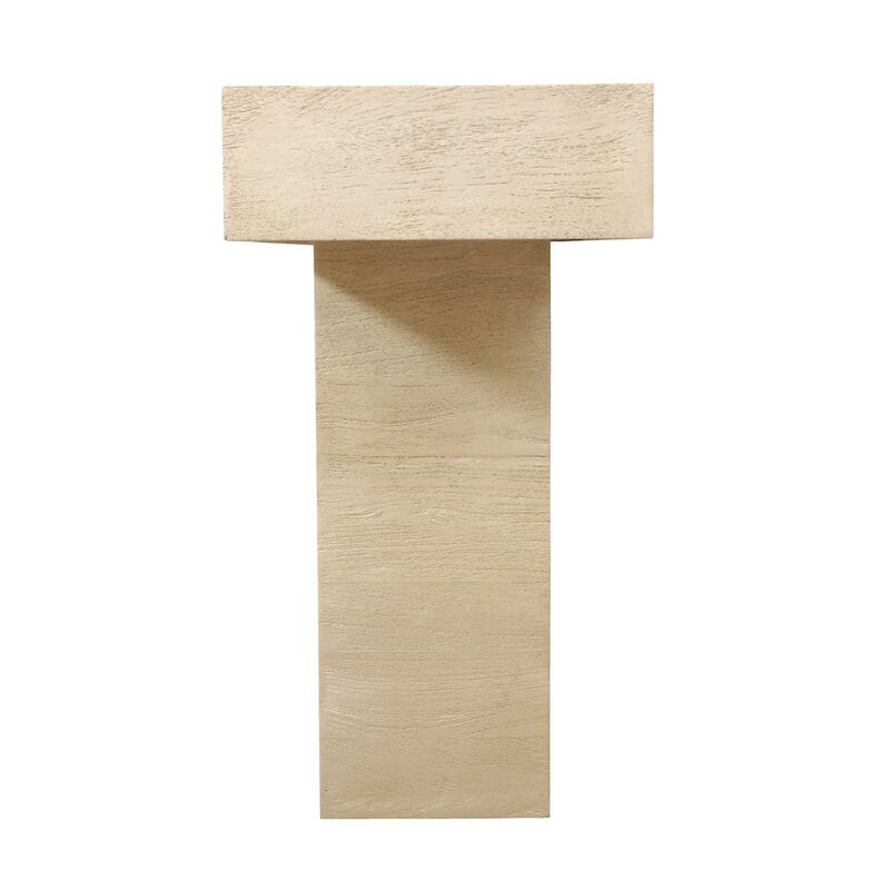 Alex Hamilton Flagstaff Console Table in Stone Natural image number 3