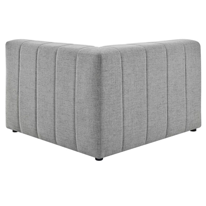 Bartlett Upholstered Fabric Right-Arm Chair Light Gray image number 3