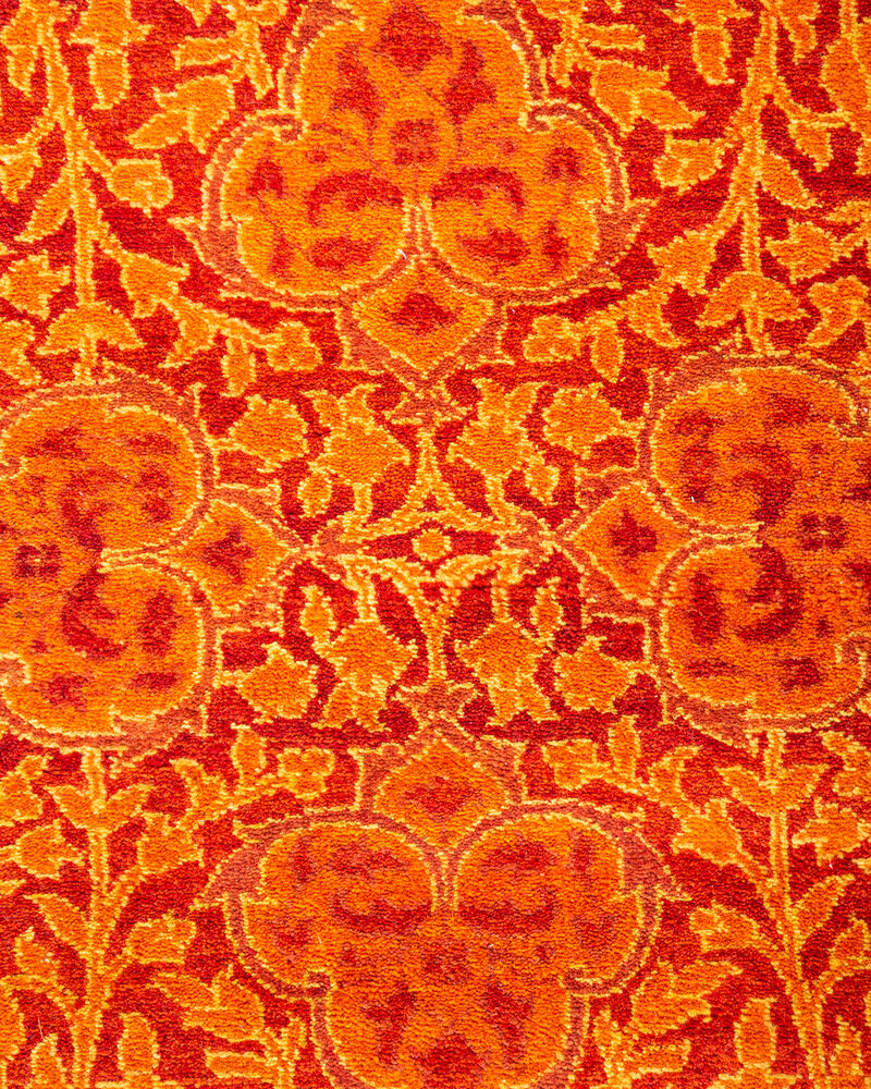 Mogul, One-of-a-Kind Hand-Knotted Area Rug  - Orange, 2' 9" x 13' 4"