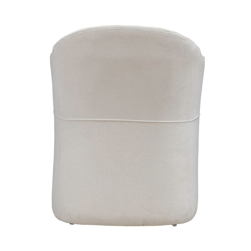 Liberty Furniture Accent Dining Chairs with Castors - Squared Arm - Ivory Upholstry - Set of Four image number 3
