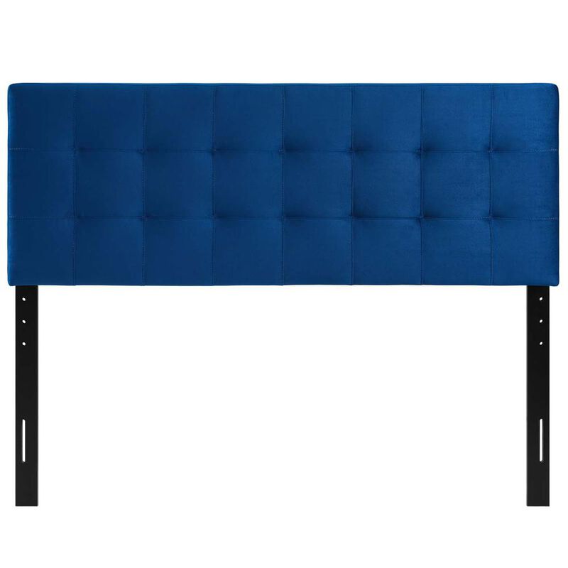 Lily Queen Biscuit Tufted Performance Velvet Headboard image number 2