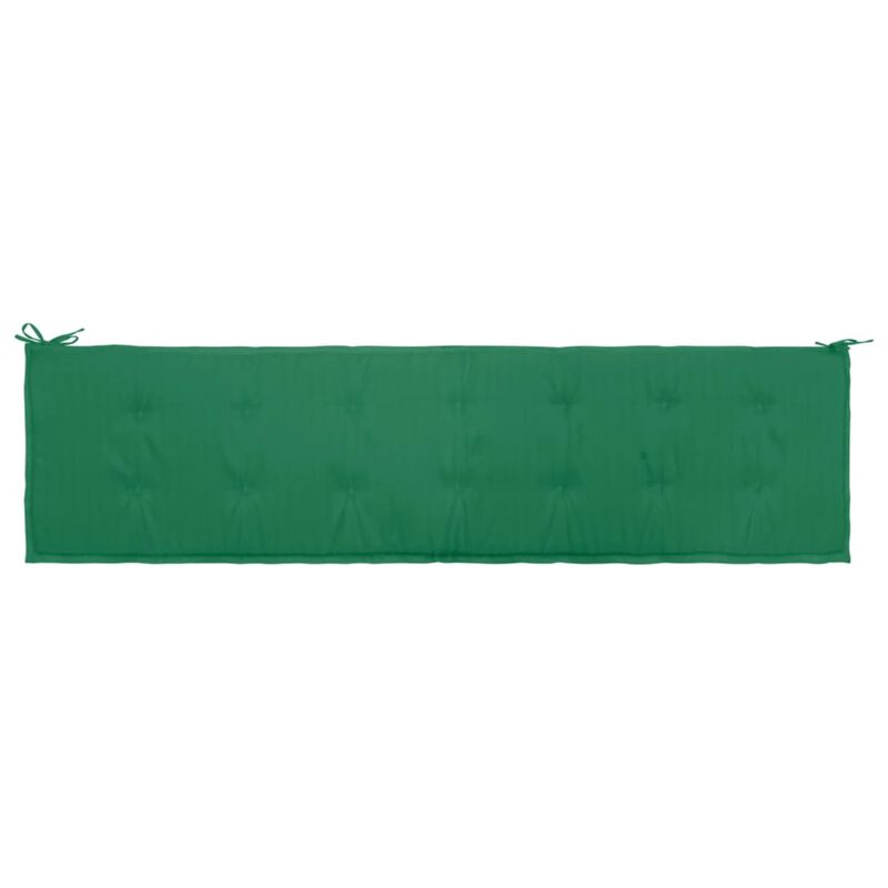 vidaXL Garden Bench Cushion Green 78.7"x19.7"x1.2"