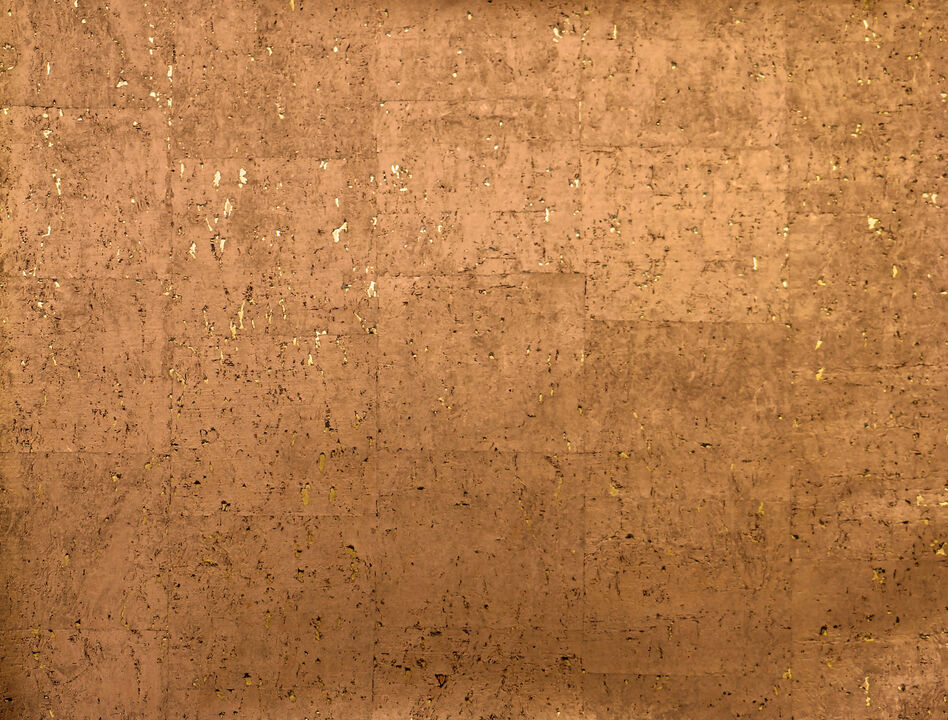 Cork Copper Wallpaper