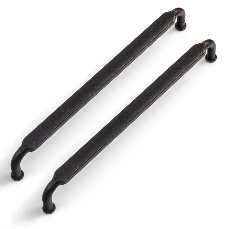 Goo-Ki 6 Pack 7-1/2 Inch (192mm) Hole Center Cabinet Pulls Antique Oil Rubbed Bronze Zinc Alloy Kitchen Drawer Pulls Drawer Hand