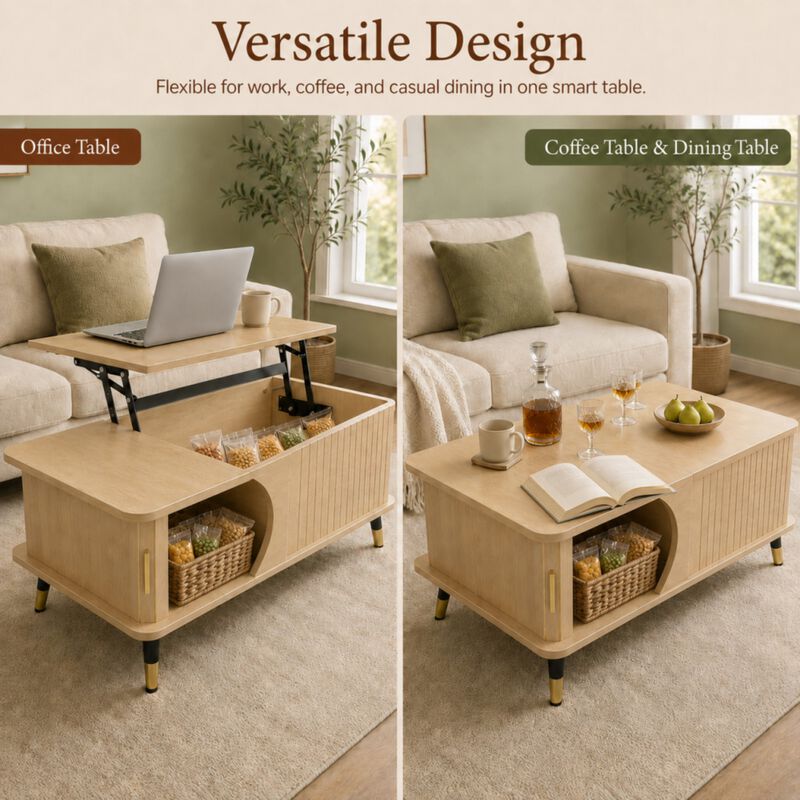 Cicosp Lift-Top Coffee Table image number 3