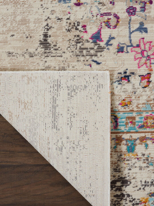 Vintage Kashan VKA02 Ivory 5'3" x 7'10" Rug