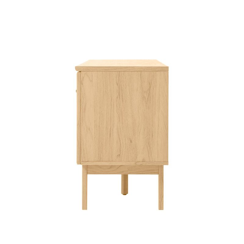 Jonathan Y Finley Farmhouse Caned TV Stand