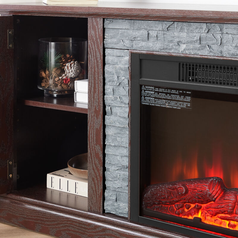 Slukun Electric Fireplace TV Stand image number 4