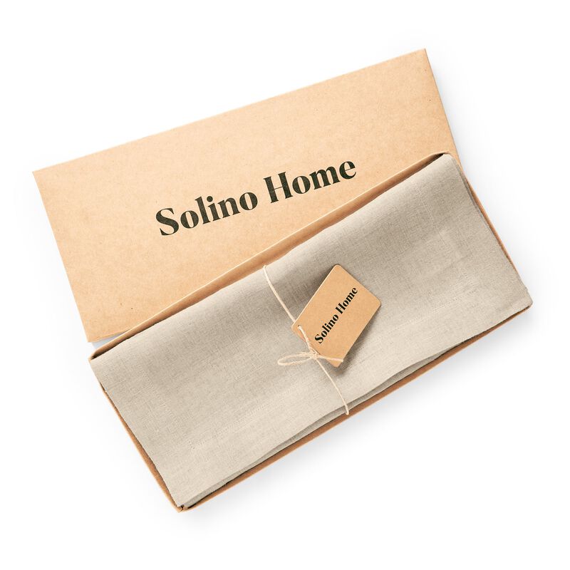 Christmas Linen Table Runner - Sonoma, Solino Home