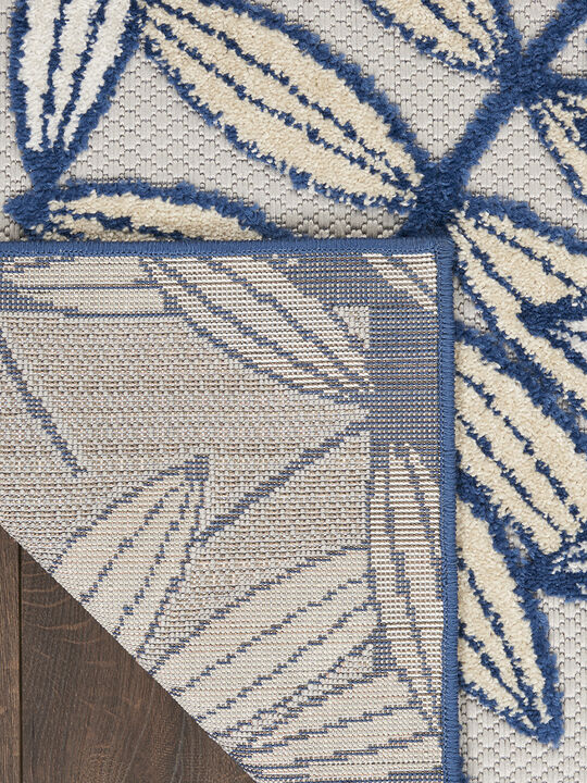 Aloha ALH18 Ivory/Navy 6' x 9' Rug