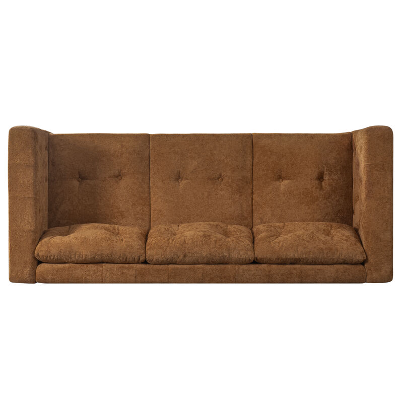 Jubpaf 78" Modern 3 Seater Sofa Chenille image number 6
