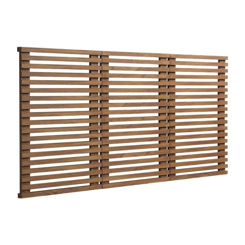 Wall Mount Queen Headboard Set with 3 Pieces and Modern Minimalist Design image number 0
