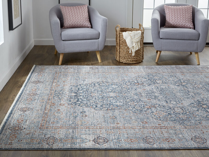 Marquette 3778F Gray/Blue/Red 7'10" x 9'10" Rug
