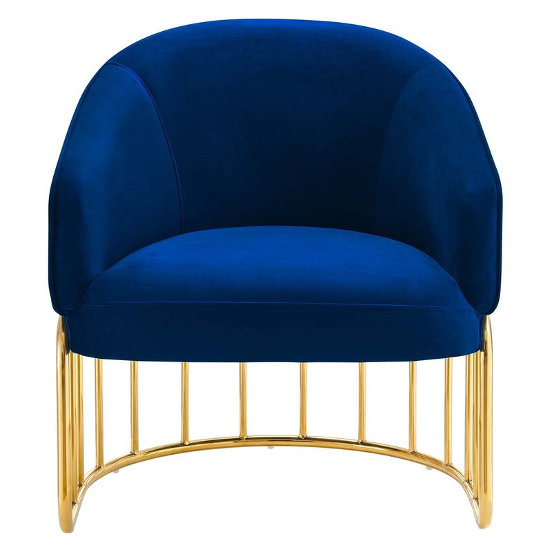 Legacy Performance Velvet Armchair image number 0