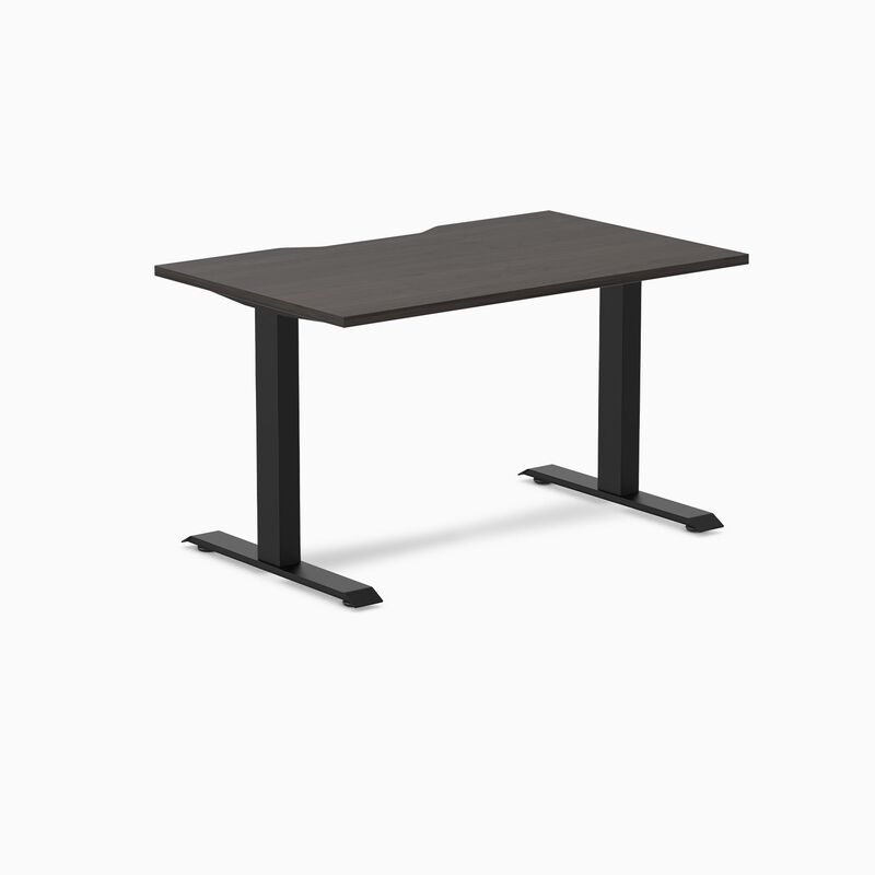 Desky Zero Scalloped Laminate Office Desk image number 0