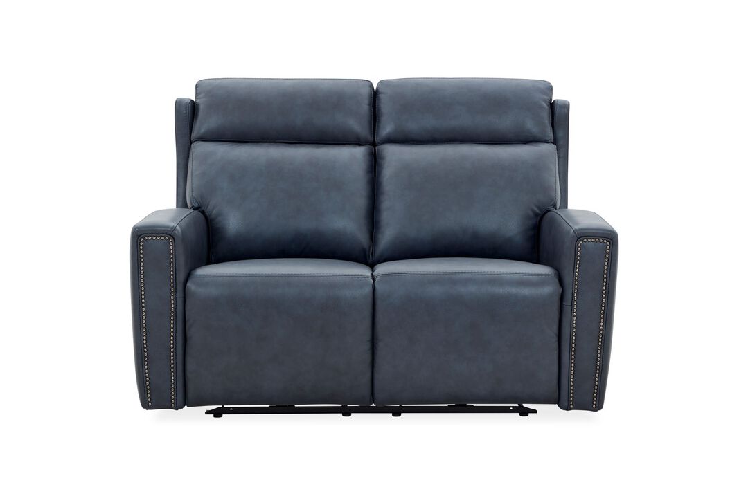 Alexander Leather Power Loveseat