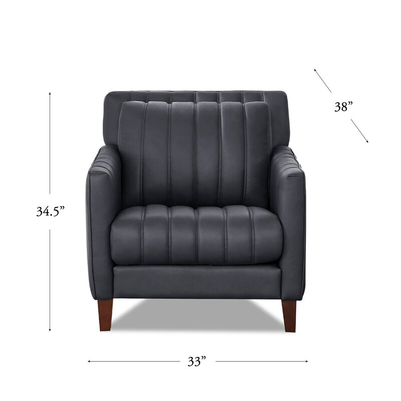 Ennis Top Grain Leather Chair