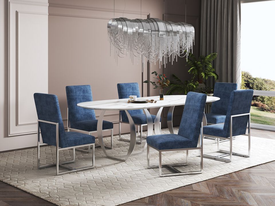 Element Blue Dining Chairs (Set of 2)