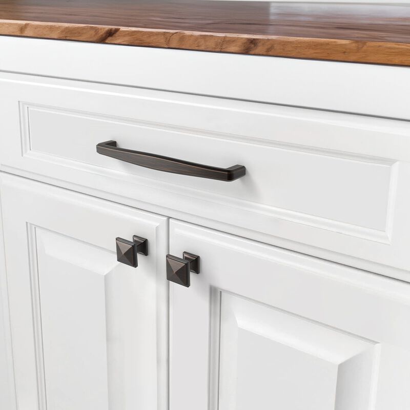 Hestia Hardware 10 Pack 6.3 Inch New Curved Modern Cabinet Bar Pulls image number 1