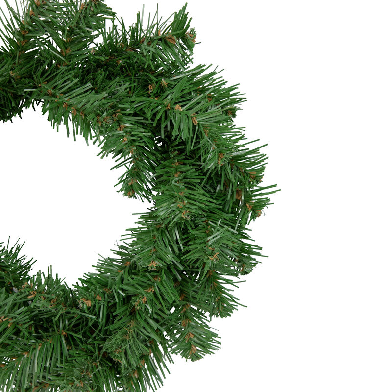 Deluxe Dorchester Pine Artificial Christmas Wreath  12-Inch  Unlit