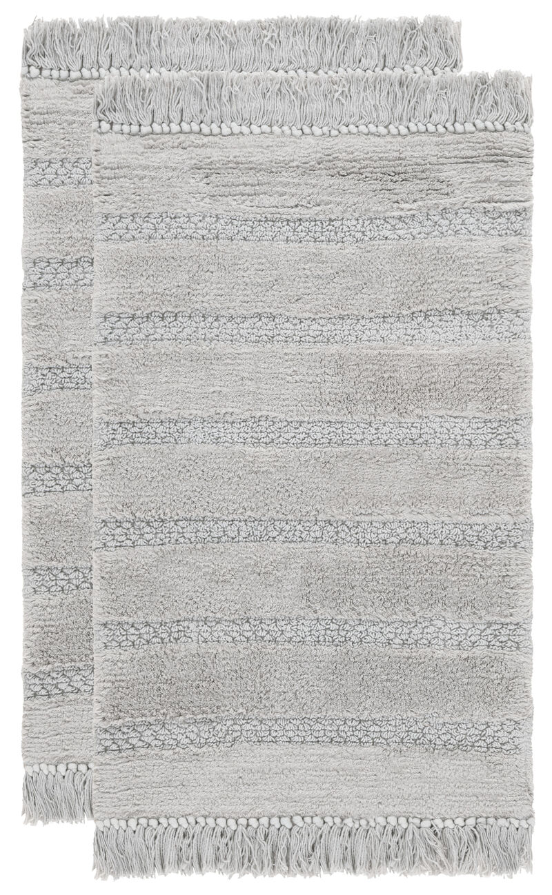 Finn Fringe PMB905 Set of 2 Bathmat image number 0