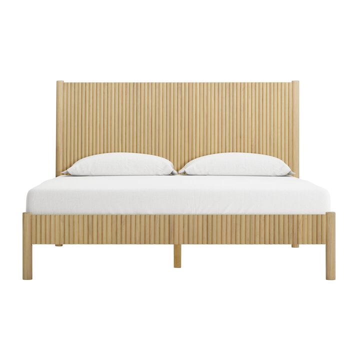 Tyla Natural Wood Bed