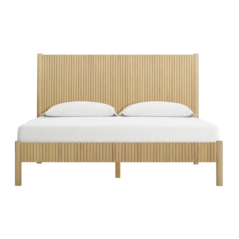 Tyla Natural Wood Bed