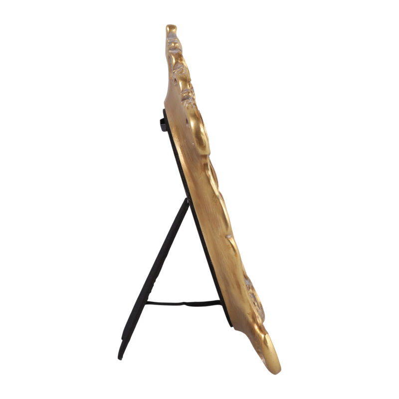 Baroque Table Top Mirror, Gold image number 2