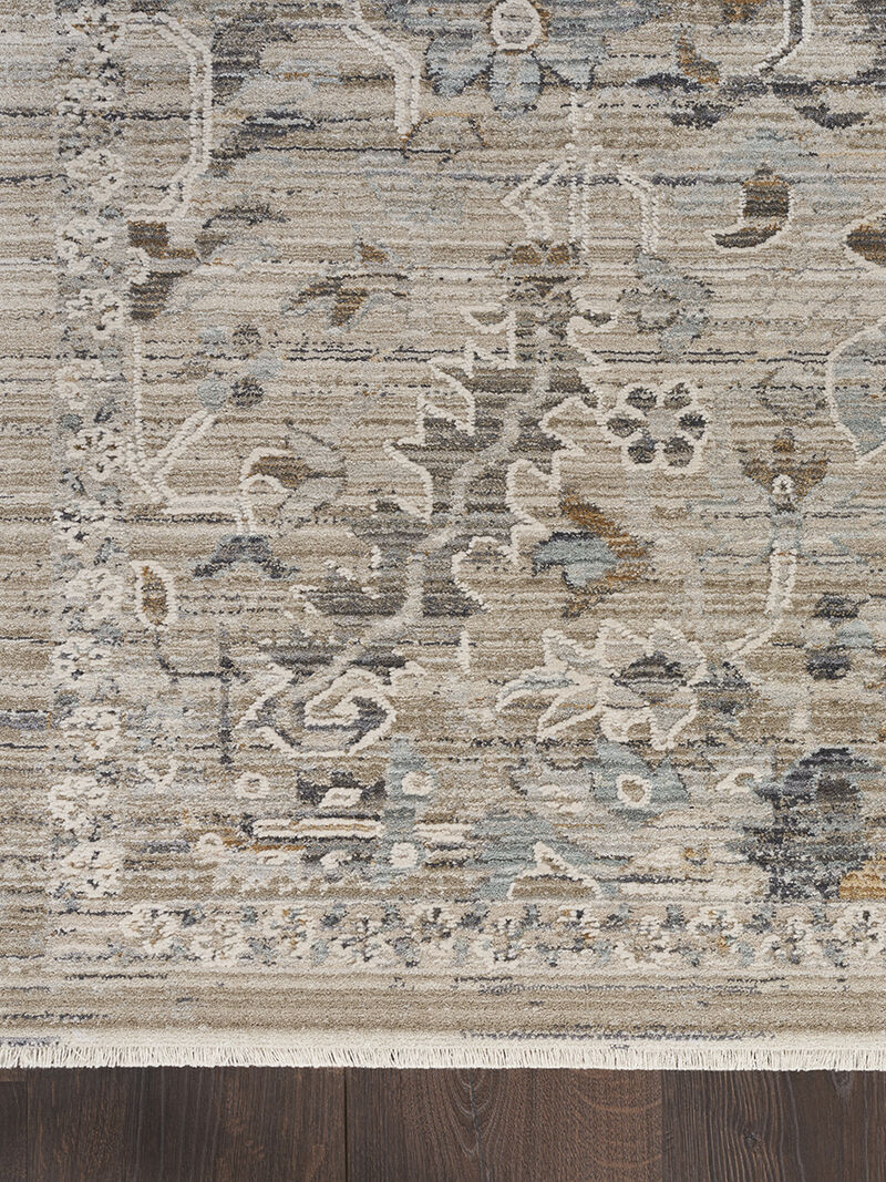 Lynx LNX02 Ivory/Taupe 2'3" x 8' Rug