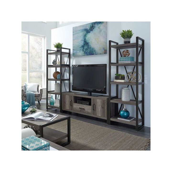 Liberty Furniture Tanners Creek Optional Entertainment Center with Piers in Graystone