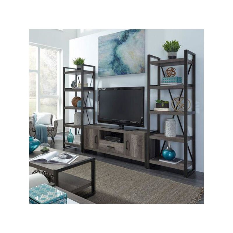 Liberty Furniture Tanners Creek Optional Entertainment Center with Piers in Graystone image number 1